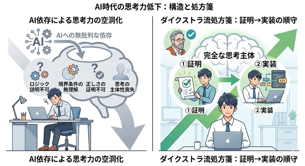 AI時代に起きている「思考力低下」の構造と処方箋