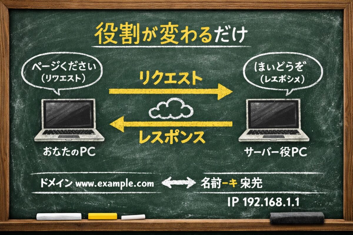 「サーバーという機械」は存在しない？役割で理解するITの超基本