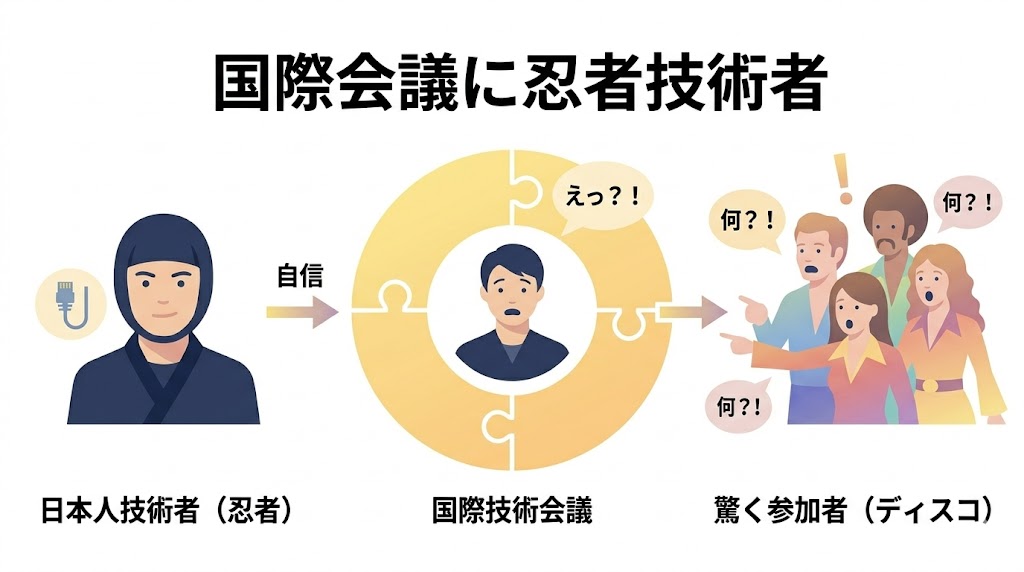 忍者コスプレで掴んだ世界との信頼
